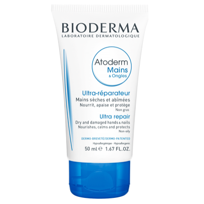 Bioderma Atoderm Mains & Ongles for Dry and Damaged Hands & Nails Tube 50 ml